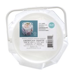 Zeige Details für We R Craft Caddy Translucent Plastic Storage-6.3"X6.3"X5.7" Case Bild von We R Craft Caddy Translucent Plastic Storage-6.3"X6.3"X5.7" Case