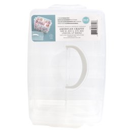 Zeige Details für We R 3-Tier Snap Box Translucent Plastic Storage-10.2"X6.6"X7.3" Case Bild von We R 3-Tier Snap Box Translucent Plastic Storage-10.2"X6.6"X7.3" Case