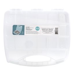 Zeige Details für We R Divider Box Translucent Plastic Storage-12"X10"X2.4" Case Bild von We R Divider Box Translucent Plastic Storage-12"X10"X2.4" Case