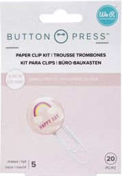 Bild von We R Memory Keepers Button Press Paper Clip Backers-Makes 5