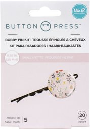Bild von We R Memory Keepers Button Press Bobby Pin Backers-Makes 5