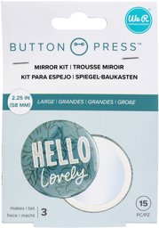 Bild von We R Memory Keepers Button Press Adhesive Mirrors-Makes 3