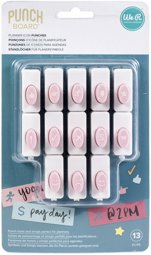 Zeige Details für We R Memory Keepers Word Punch Board Punches-Planner Icons Bild von We R Memory Keepers Word Punch Board Punches-Planner Icons