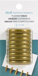 Bild von Crop-A-Dile Power Punch Planner Discs 9/Pkg-Gold