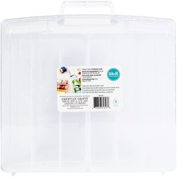 Zeige Details für We R Washi Translucent Plastic Storage Bin-14"X13"X4.375" Case Bild von We R Washi Translucent Plastic Storage Bin-14"X13"X4.375" Case