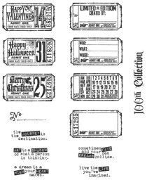 Zeige Details für Tim Holtz Cling Stamps 7"X8.5"-Odds & Ends Bild von Tim Holtz Cling Stamps 7"X8.5"-Odds & Ends
