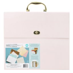 Zeige Details für We R Accordion Paper Storage 12"X12"-Pink Bild von We R Accordion Paper Storage 12"X12"-Pink