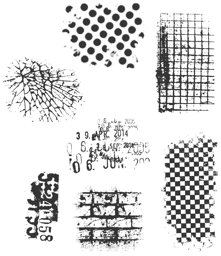 Zeige Details für Tim Holtz Cling Stamps 7"X8.5"-Ultimate Grunge Bild von Tim Holtz Cling Stamps 7"X8.5"-Ultimate Grunge
