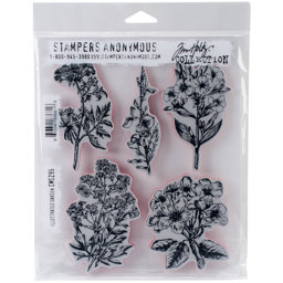 Zeige Details für Tim Holtz Cling Stamps 7"X8.5"-Illustrated Garden Bild von Tim Holtz Cling Stamps 7"X8.5"-Illustrated Garden