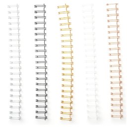 Bild von We R Memory Keepers Cinch Binding Wires 0.625" 30/Pkg-Metallic