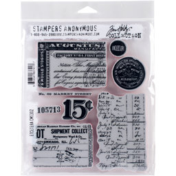 Zeige Details für Tim Holtz Cling Stamps 7"X8.5"-Etcetera Bild von Tim Holtz Cling Stamps 7"X8.5"-Etcetera
