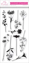 Zeige Details für Flower Silhouettes - Clear Stamps by My Favorite Things Bild von Flower Silhouettes - Clear Stamps by My Favorite Things