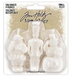 Zeige Details für Idea-Ology Salvaged Figures - Santa, Snowman & Soldat small 3/Pkg-  Bild von Idea-Ology Salvaged Figures - Santa, Snowman & Soldat small 3/Pkg-