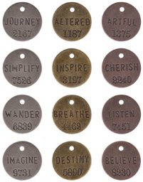 Zeige Details für Idea-Ology Metal Philosophy Tags 12/Pkg-  Bild von Idea-Ology Metal Philosophy Tags 12/Pkg-