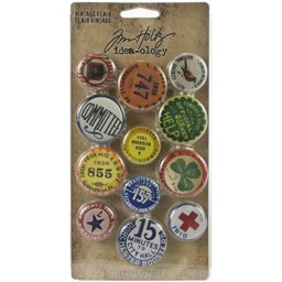 Zeige Details für Idea-Ology Metal Adornments 12/Pkg Vintage Flair Bild von Idea-Ology Metal Adornments 12/Pkg Vintage Flair
