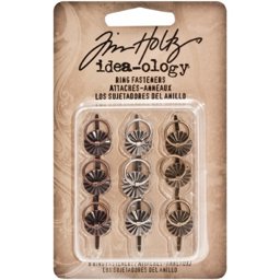 Zeige Details für Idea-Ology Ring Fasteners - Antique Nickel Brass & Copper Bild von Idea-Ology Ring Fasteners - Antique Nickel Brass & Copper