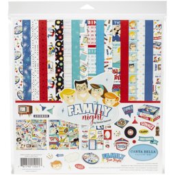 Zeige Details für Carta Bella - Family Night Collection Kit Bild von Carta Bella - Family Night Collection Kit