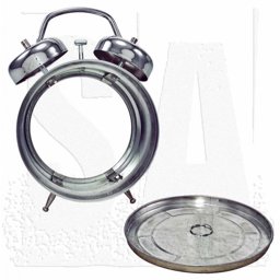 Zeige Details für Idea-Ology Metal Assemblage Clock 7"X4.5"-Polished Silver Bild von Idea-Ology Metal Assemblage Clock 7"X4.5"-Polished Silver