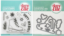 Zeige Details für Avery Elle Die & Stamp Holiday Skates Bundle Bild von Avery Elle Die & Stamp Holiday Skates Bundle