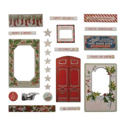 Zeige Details für Idea-Ology Chipboard Baseboards 24/Pkg-Christmas Bild von Idea-Ology Chipboard Baseboards 24/Pkg-Christmas