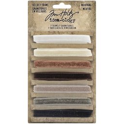 Zeige Details für Tim Holtz Idea-Ology Velvet Trims - NEUTRAL Bild von Tim Holtz Idea-Ology Velvet Trims - NEUTRAL