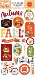 Zeige Details für Carta Bella - Welcome Autumn Chipboard Phrases Bild von Carta Bella - Welcome Autumn Chipboard Phrases