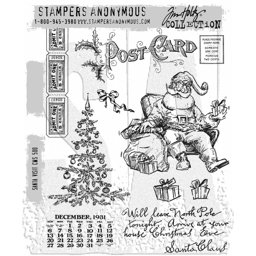 Zeige Details für Tim Holtz -Santa Visit Bild von Tim Holtz -Santa Visit