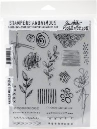 Zeige Details für Tim Holtz Cling Stamps 7"X8.5"-Mini Media Marks Bild von Tim Holtz Cling Stamps 7"X8.5"-Mini Media Marks