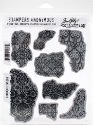 Zeige Details für Tim Holtz Cling Stamps 7"X8.5"-Fragments Bild von Tim Holtz Cling Stamps 7"X8.5"-Fragments