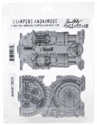 Zeige Details für Tim Holtz Cling Stamps 7"X8.5"-Inventor #7 Bild von Tim Holtz Cling Stamps 7"X8.5"-Inventor #7