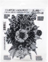 Zeige Details für Tim Holtz Cling Stamps 7"X8.5"-Glorious Garden Bild von Tim Holtz Cling Stamps 7"X8.5"-Glorious Garden