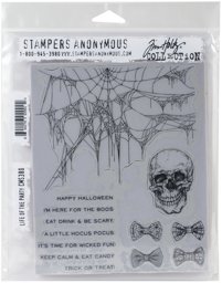 Zeige Details für Tim Holtz Cling Stamps 7"X8.5"-Life Of The Party Bild von Tim Holtz Cling Stamps 7"X8.5"-Life Of The Party