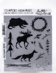 Zeige Details für Tim Holtz Cling Stamps 7"X8.5"-Into The Woods Bild von Tim Holtz Cling Stamps 7"X8.5"-Into The Woods