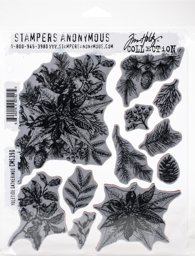 Zeige Details für Tim Holtz Cling Stamps 7"X8.5"-Yuletide Gatherings Bild von Tim Holtz Cling Stamps 7"X8.5"-Yuletide Gatherings