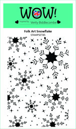 Zeige Details für Wow Clear Stamp - Folk Art Snowflake Bild von Wow Clear Stamp - Folk Art Snowflake