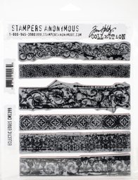 Zeige Details für Tim Holtz Cling Stamps 7"X8.5"-Eclectic Edges Bild von Tim Holtz Cling Stamps 7"X8.5"-Eclectic Edges
