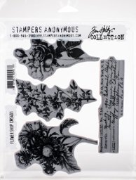 Zeige Details für Tim Holtz Cling Stamps 7"X8.5"-Flower Shop Bild von Tim Holtz Cling Stamps 7"X8.5"-Flower Shop