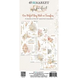 Zeige Details für 49 And Market Rub-On Transfer Set 6"X12"-One Perfect Day Bild von 49 And Market Rub-On Transfer Set 6"X12"-One Perfect Day