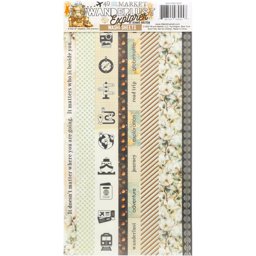 Zeige Details für Wanderlust Explorer - 49 And Market Washi Tape Sheets Bild von Wanderlust Explorer - 49 And Market Washi Tape Sheets