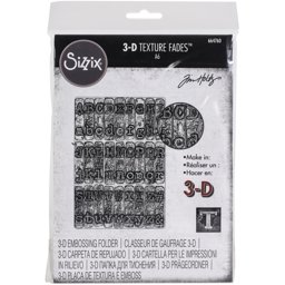 Zeige Details für Typewriter - Sizzix 3D Texture Fades Embossing Folder By Tim Holtz  Bild von Typewriter - Sizzix 3D Texture Fades Embossing Folder By Tim Holtz