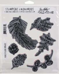 Zeige Details für Tim Holtz Cling Stamps 7"X8.5"-Forest Floor Bild von Tim Holtz Cling Stamps 7"X8.5"-Forest Floor