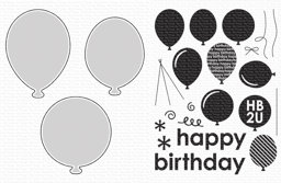 Zeige Details für Balloon Party Bundle -  My Favorite Things Die-namics Die & Stamp Bild von Balloon Party Bundle -  My Favorite Things Die-namics Die & Stamp