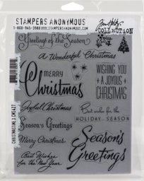 Zeige Details für Tim Holtz Cling Stamps 7"X8.5"-Christmastime #3 Bild von Tim Holtz Cling Stamps 7"X8.5"-Christmastime #3