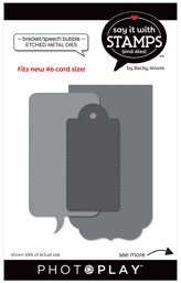 Zeige Details für Bracket Speech Bubble - Photoplay Dies Bild von Bracket Speech Bubble - Photoplay Dies