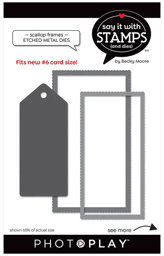 Zeige Details für Scallop Frames - Photoplay Dies Bild von Scallop Frames - Photoplay Dies