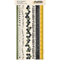 Zeige Details für Academia Washi Tape Sheet Set-Academia Bild von Academia Washi Tape Sheet Set-Academia