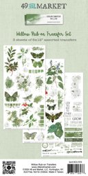 Zeige Details für Color Swatch: Willow Rub-On Transfer Set-Color Swatch: Willow Bild von Color Swatch: Willow Rub-On Transfer Set-Color Swatch: Willow