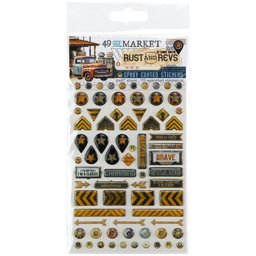 Zeige Details für 49 And Market Epoxy Stickers-Rust And Revs Wishing Bubble Bild von 49 And Market Epoxy Stickers-Rust And Revs Wishing Bubble