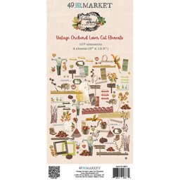 Zeige Details für 49 And Market Laser Cut Outs-Vintage Orchard Elements Bild von 49 And Market Laser Cut Outs-Vintage Orchard Elements