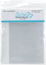 Zeige Details für 49 And Market InstaFlip Sleeves-4"X6" Bild von 49 And Market InstaFlip Sleeves-4"X6"